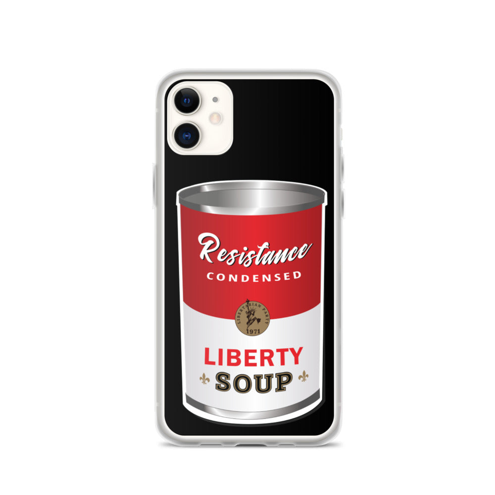 This is Soup for My Family "Resistance" iPhone Case - Proud Libertarian - Pirate Smile