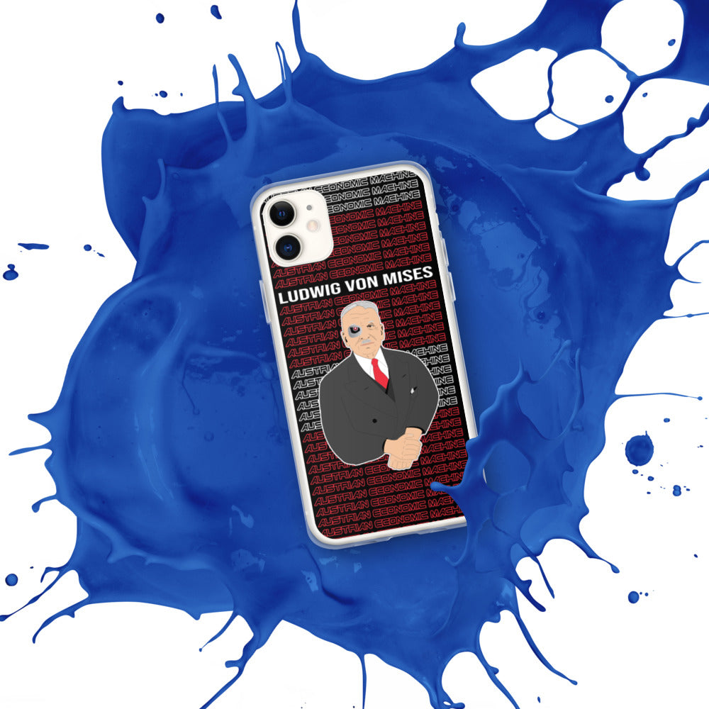 Ludwig von Mises - Austrian Economics Machine iPhone Case - Proud Libertarian - Hunter Wynn Designs