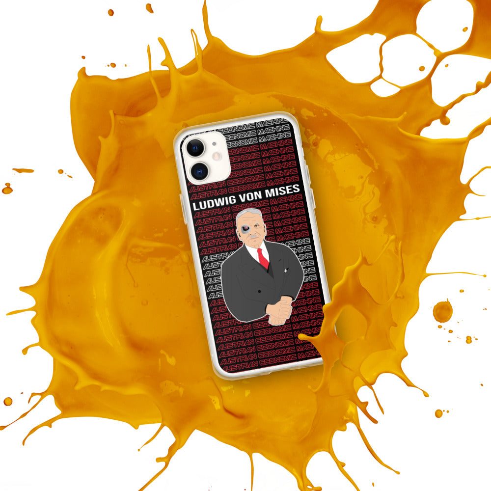 Ludwig von Mises - Austrian Economics Machine iPhone Case - Proud Libertarian - Hunter Wynn Designs