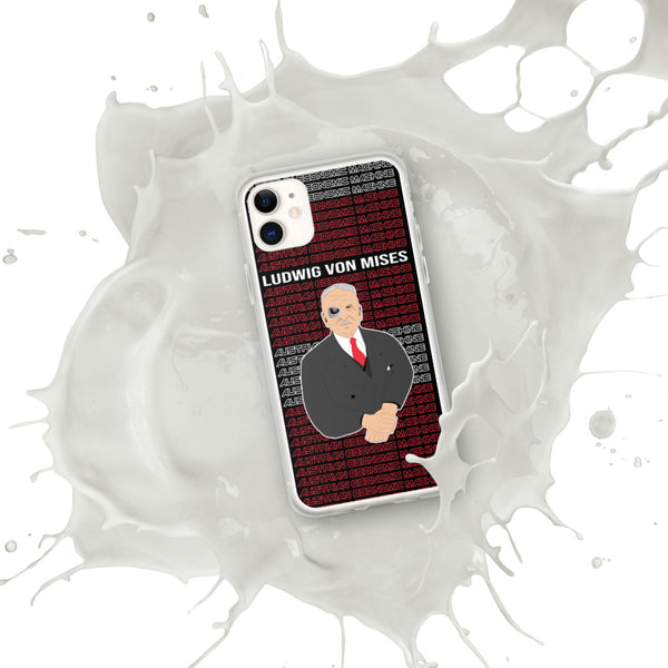 Ludwig von Mises - Austrian Economics Machine iPhone Case - Proud Libertarian - Hunter Wynn Designs