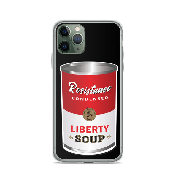 This is Soup for My Family "Resistance" iPhone Case - Proud Libertarian - Pirate Smile