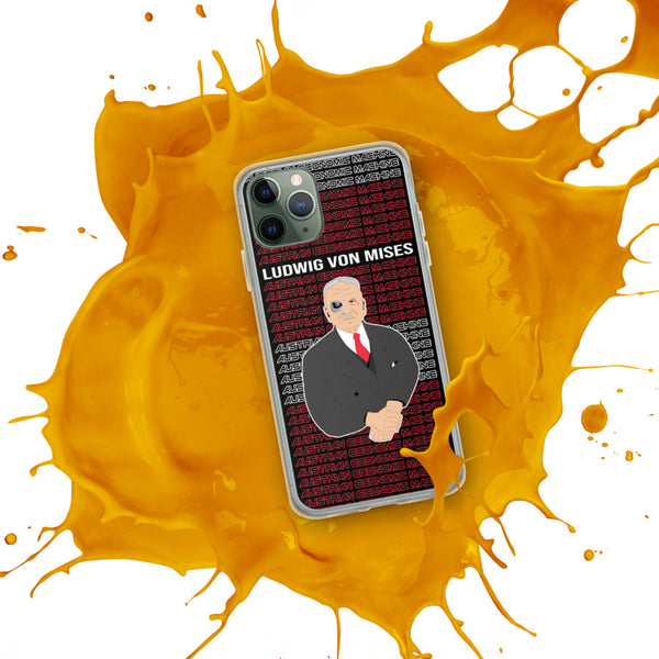 Ludwig von Mises - Austrian Economics Machine iPhone Case - Proud Libertarian - Hunter Wynn Designs