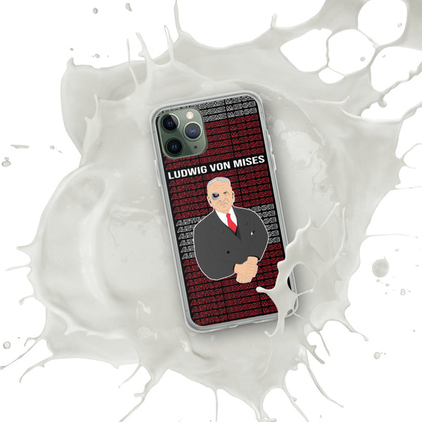 Ludwig von Mises - Austrian Economics Machine iPhone Case - Proud Libertarian - Hunter Wynn Designs