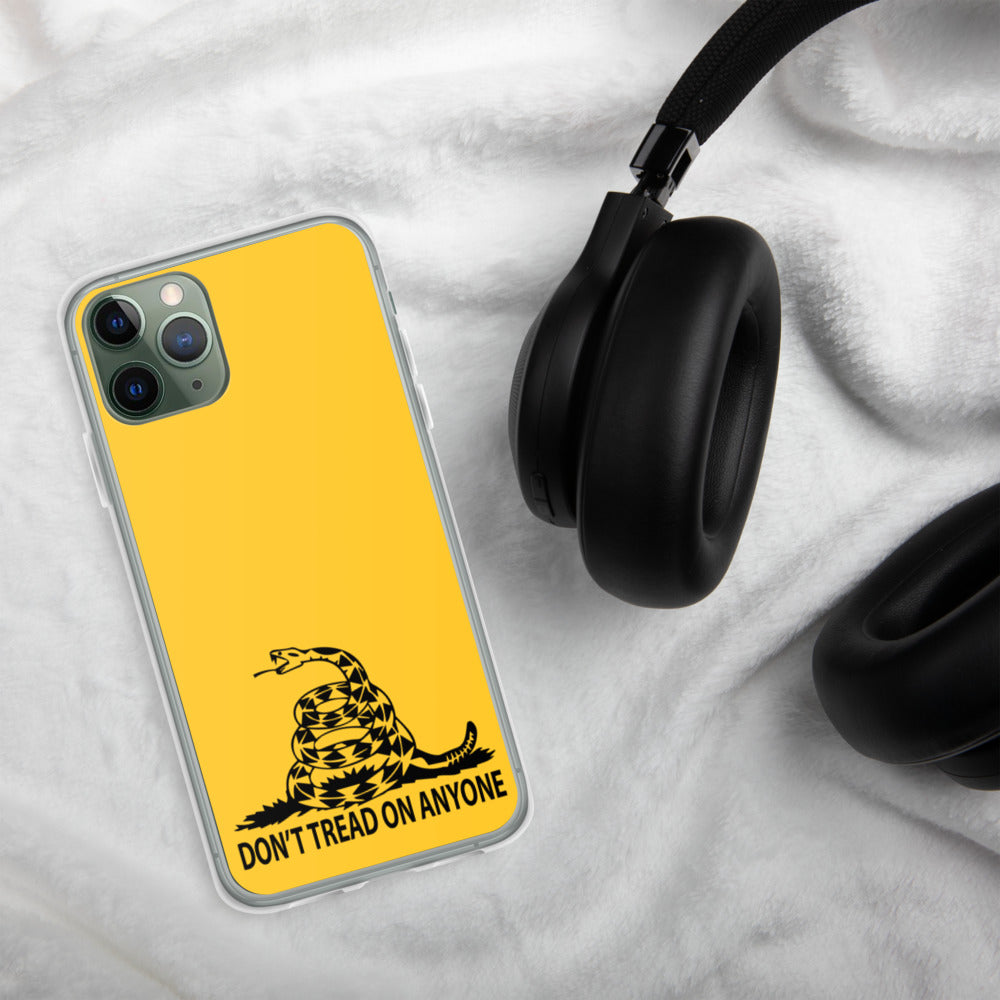 Don't Tread on Anyone iPhone Case - Proud Libertarian - Proud Libertarian