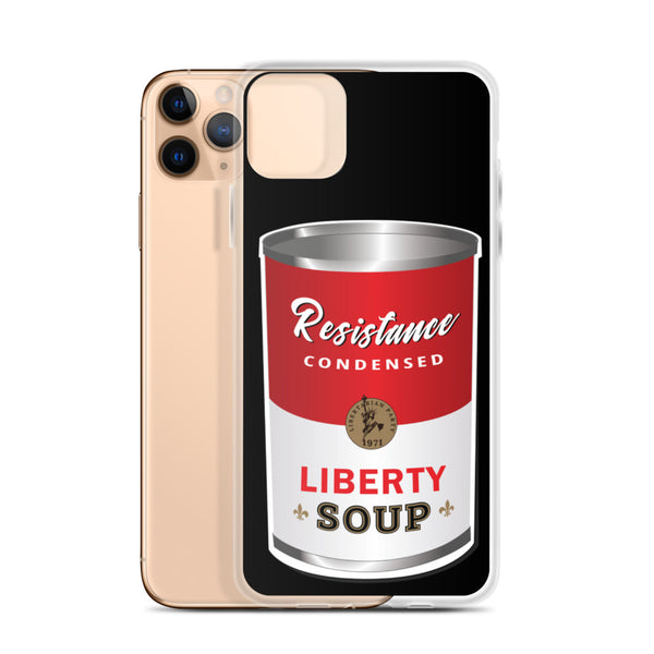 This is Soup for My Family "Resistance" iPhone Case - Proud Libertarian - Pirate Smile