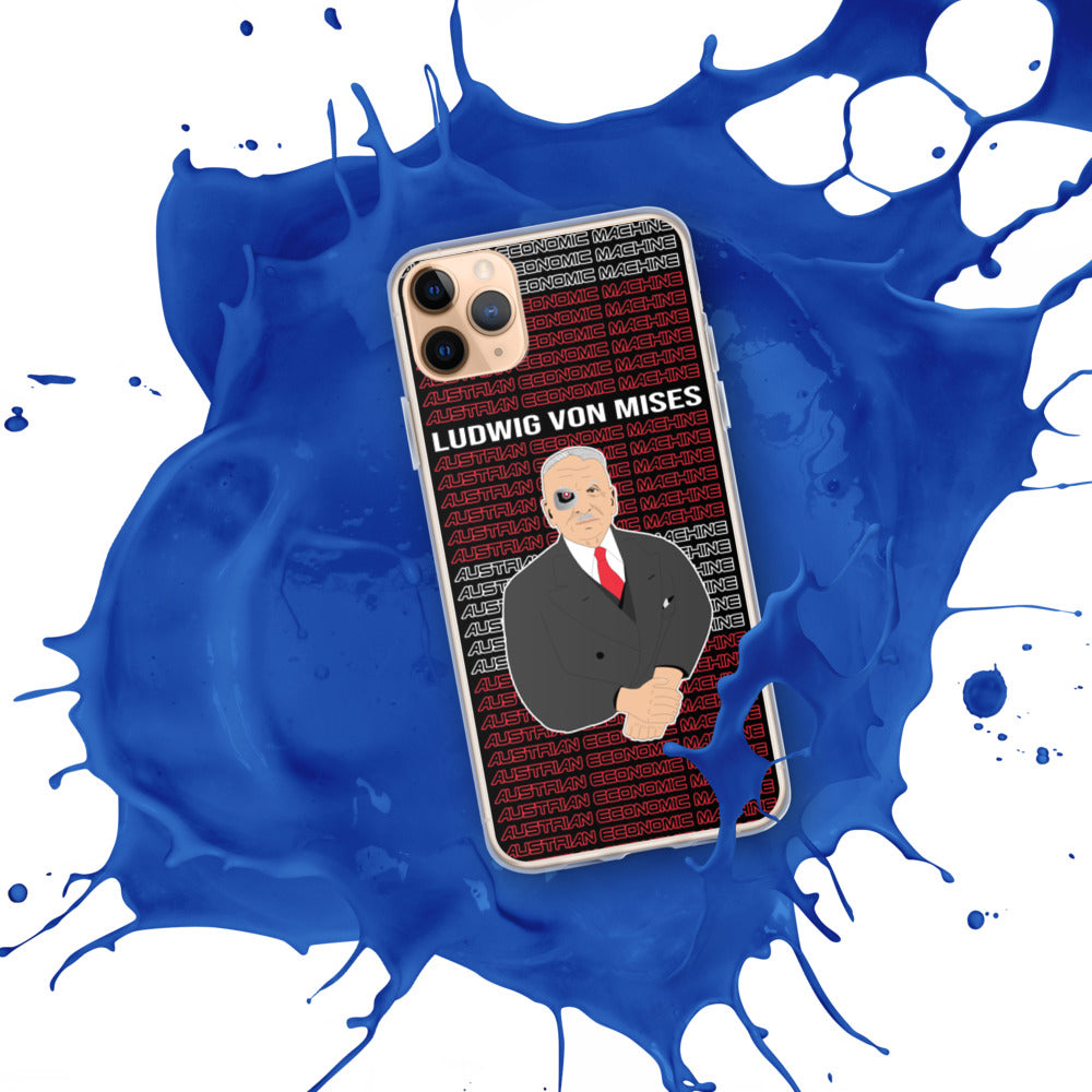 Ludwig von Mises - Austrian Economics Machine iPhone Case - Proud Libertarian - Hunter Wynn Designs