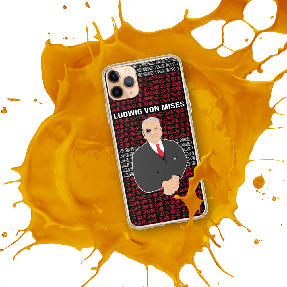 Ludwig von Mises - Austrian Economics Machine iPhone Case - Proud Libertarian - Hunter Wynn Designs