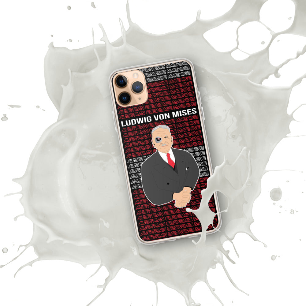 Ludwig von Mises - Austrian Economics Machine iPhone Case - Proud Libertarian - Hunter Wynn Designs