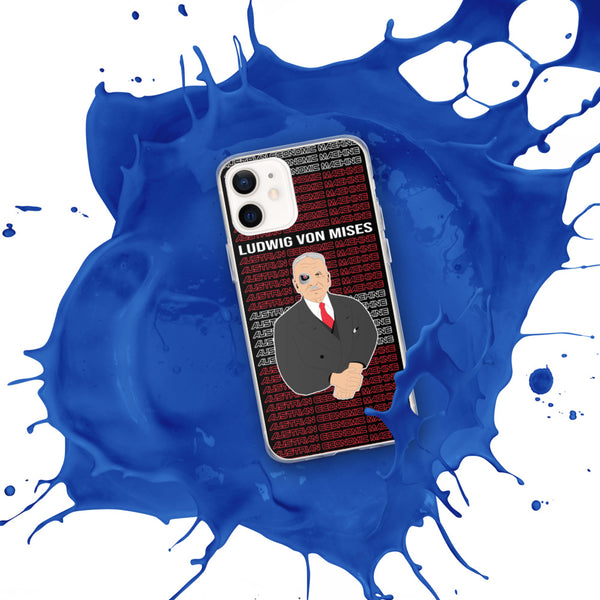 Ludwig von Mises - Austrian Economics Machine iPhone Case - Proud Libertarian - Hunter Wynn Designs