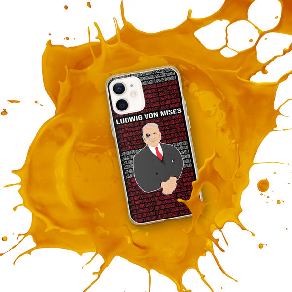 Ludwig von Mises - Austrian Economics Machine iPhone Case - Proud Libertarian - Hunter Wynn Designs