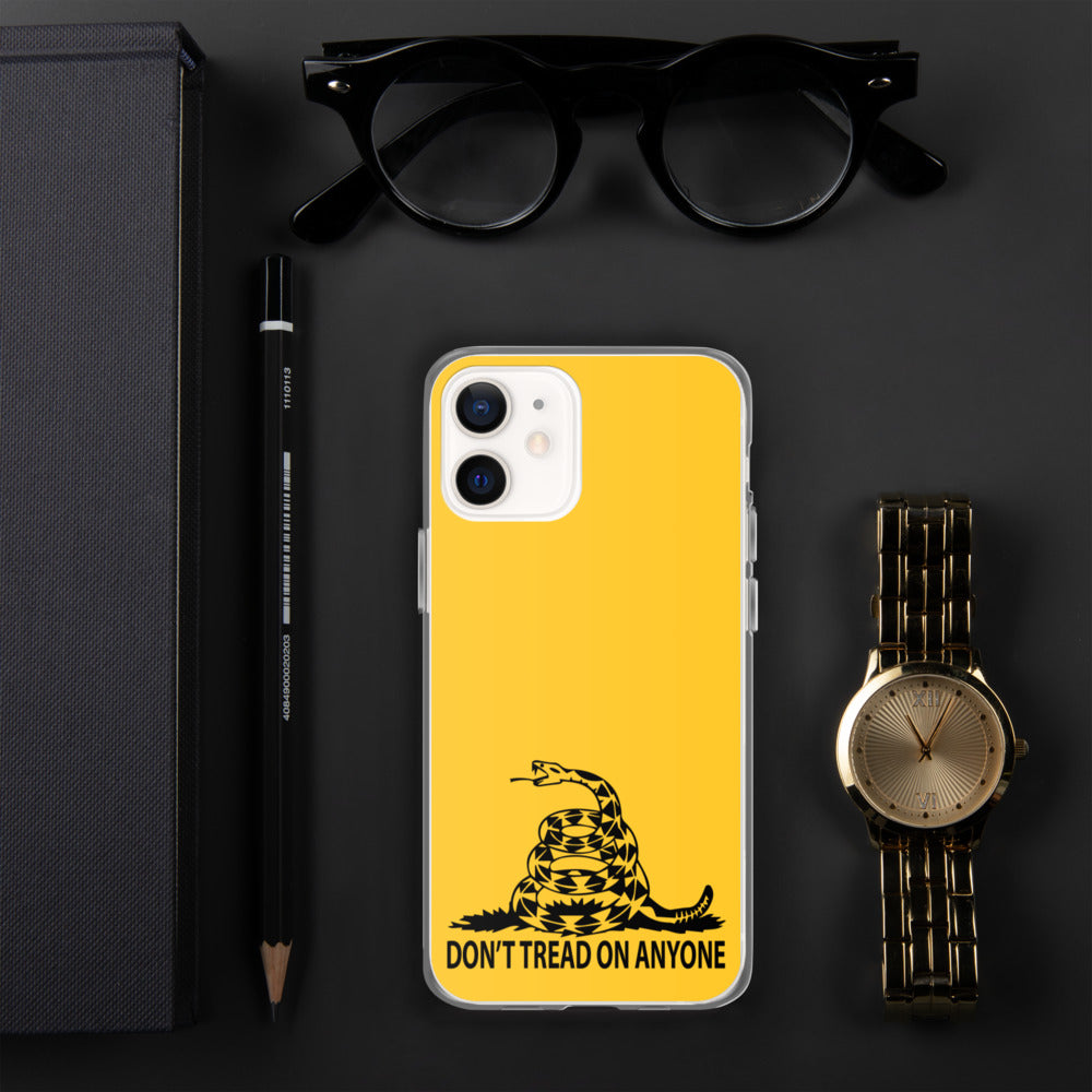 Don't Tread on Anyone iPhone Case - Proud Libertarian - Proud Libertarian