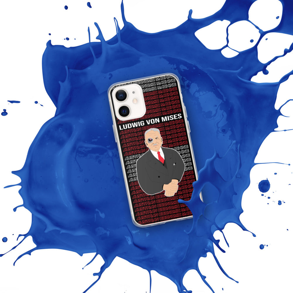 Ludwig von Mises - Austrian Economics Machine iPhone Case - Proud Libertarian - Hunter Wynn Designs