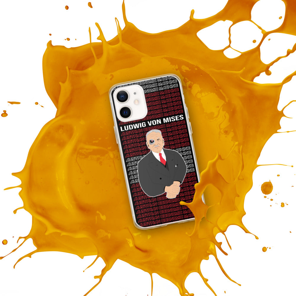 Ludwig von Mises - Austrian Economics Machine iPhone Case - Proud Libertarian - Hunter Wynn Designs