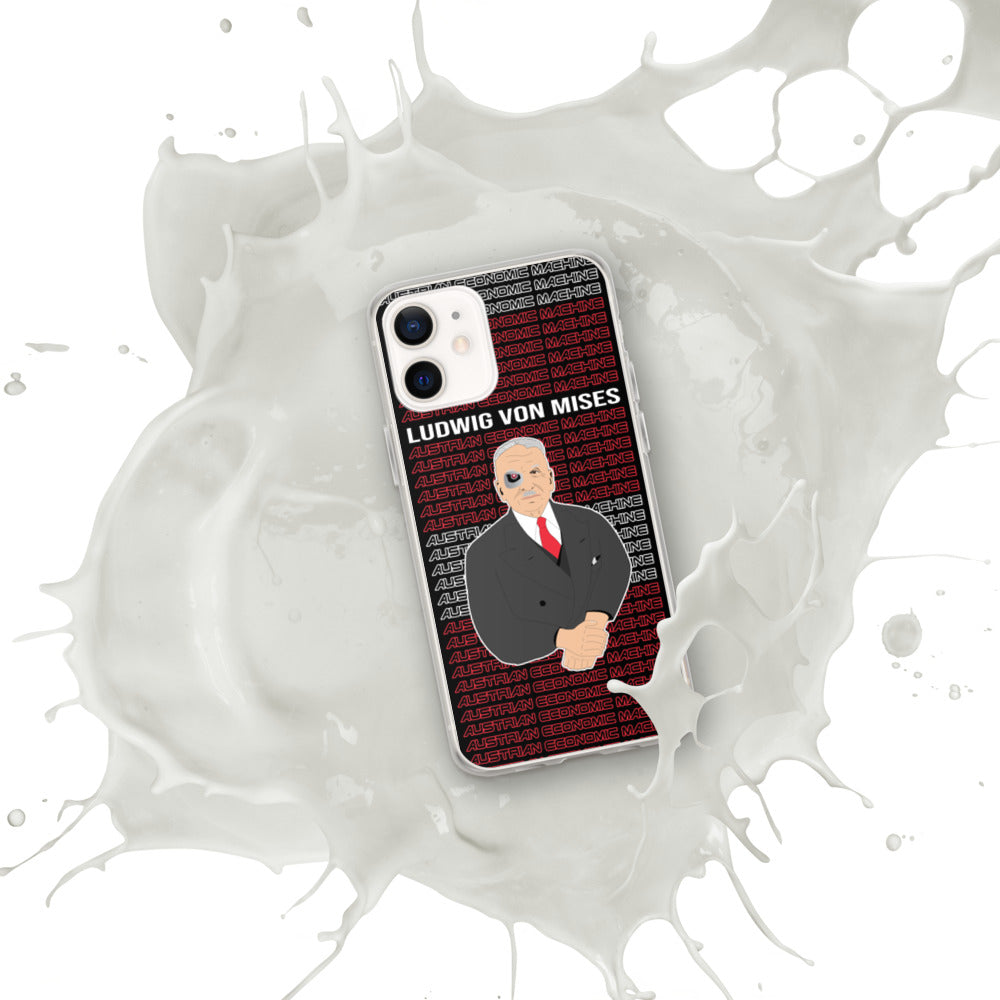 Ludwig von Mises - Austrian Economics Machine iPhone Case - Proud Libertarian - Hunter Wynn Designs