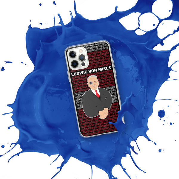 Ludwig von Mises - Austrian Economics Machine iPhone Case - Proud Libertarian - Hunter Wynn Designs