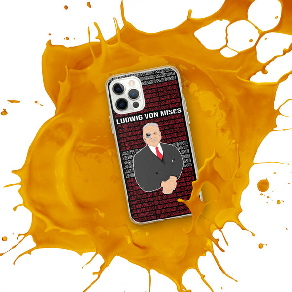 Ludwig von Mises - Austrian Economics Machine iPhone Case - Proud Libertarian - Hunter Wynn Designs