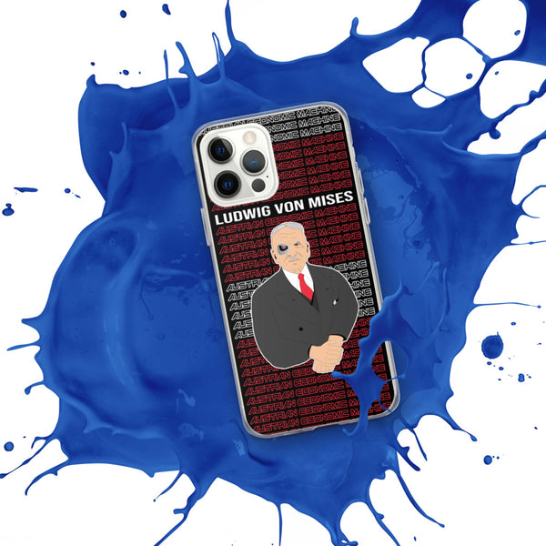 Ludwig von Mises - Austrian Economics Machine iPhone Case - Proud Libertarian - Hunter Wynn Designs