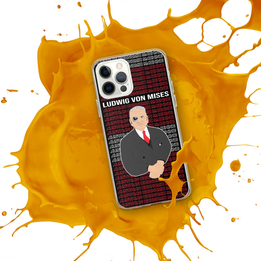 Ludwig von Mises - Austrian Economics Machine iPhone Case - Proud Libertarian - Hunter Wynn Designs