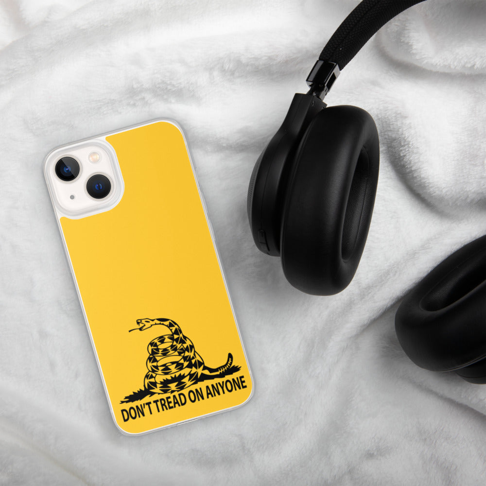 Don't Tread on Anyone iPhone Case - Proud Libertarian - Proud Libertarian