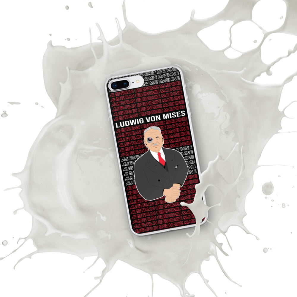 Ludwig von Mises - Austrian Economics Machine iPhone Case - Proud Libertarian - Hunter Wynn Designs