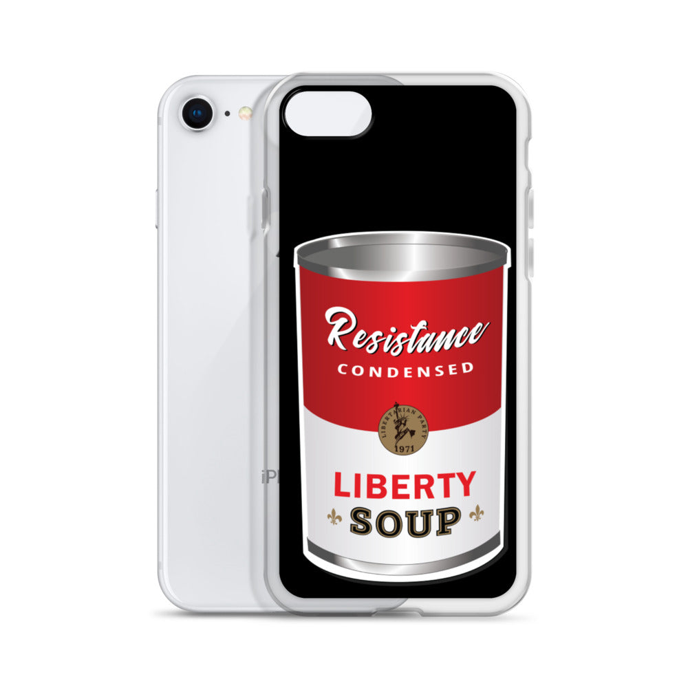 This is Soup for My Family "Resistance" iPhone Case - Proud Libertarian - Pirate Smile