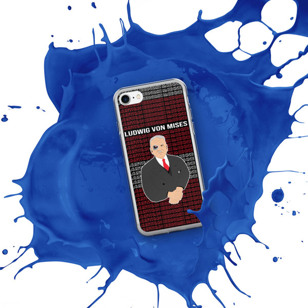 Ludwig von Mises - Austrian Economics Machine iPhone Case - Proud Libertarian - Hunter Wynn Designs