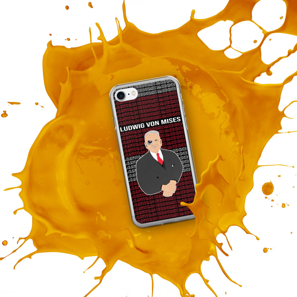 Ludwig von Mises - Austrian Economics Machine iPhone Case - Proud Libertarian - Hunter Wynn Designs