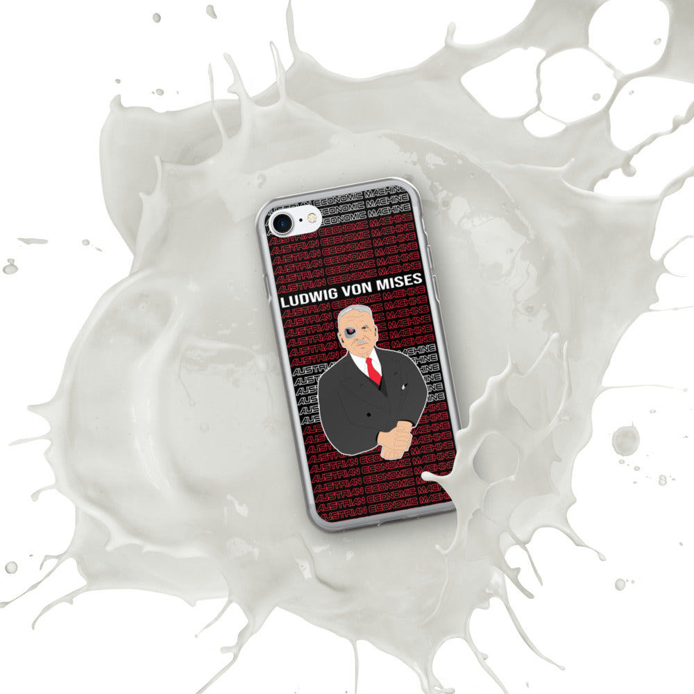 Ludwig von Mises - Austrian Economics Machine iPhone Case - Proud Libertarian - Hunter Wynn Designs