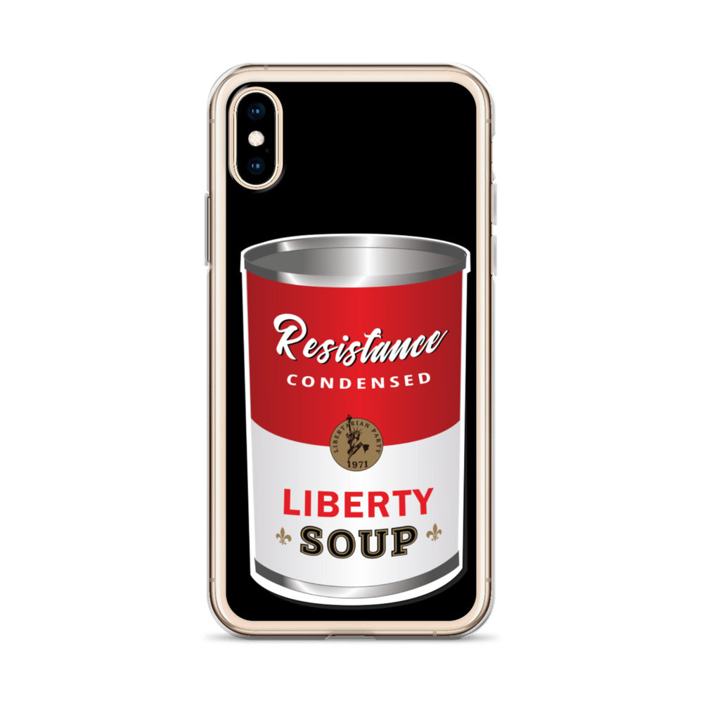 This is Soup for My Family "Resistance" iPhone Case - Proud Libertarian - Pirate Smile