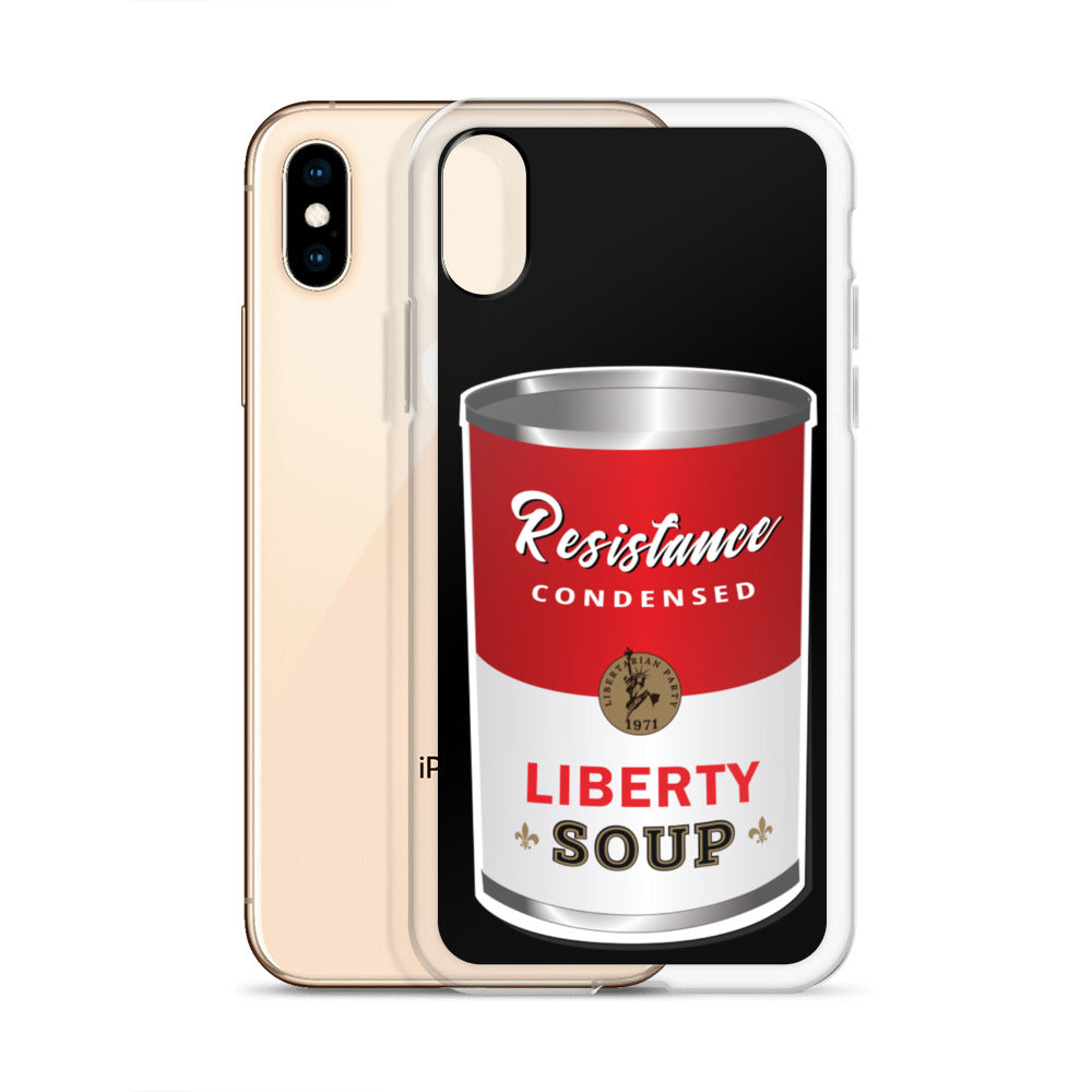 This is Soup for My Family "Resistance" iPhone Case - Proud Libertarian - Pirate Smile