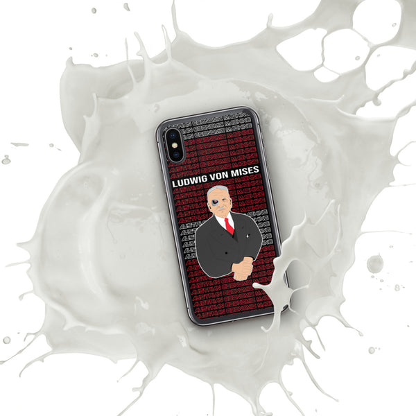 Ludwig von Mises - Austrian Economics Machine iPhone Case - Proud Libertarian - Hunter Wynn Designs