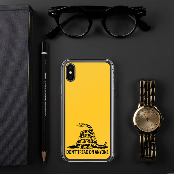 Don't Tread on Anyone iPhone Case - Proud Libertarian - Proud Libertarian