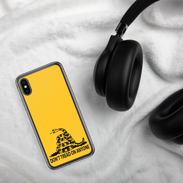 Don't Tread on Anyone iPhone Case - Proud Libertarian - Proud Libertarian