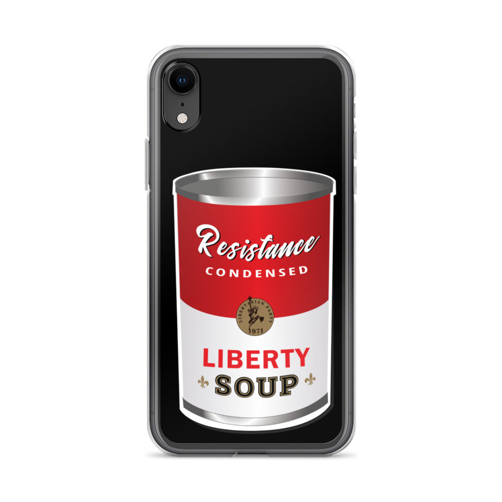 This is Soup for My Family "Resistance" iPhone Case - Proud Libertarian - Pirate Smile