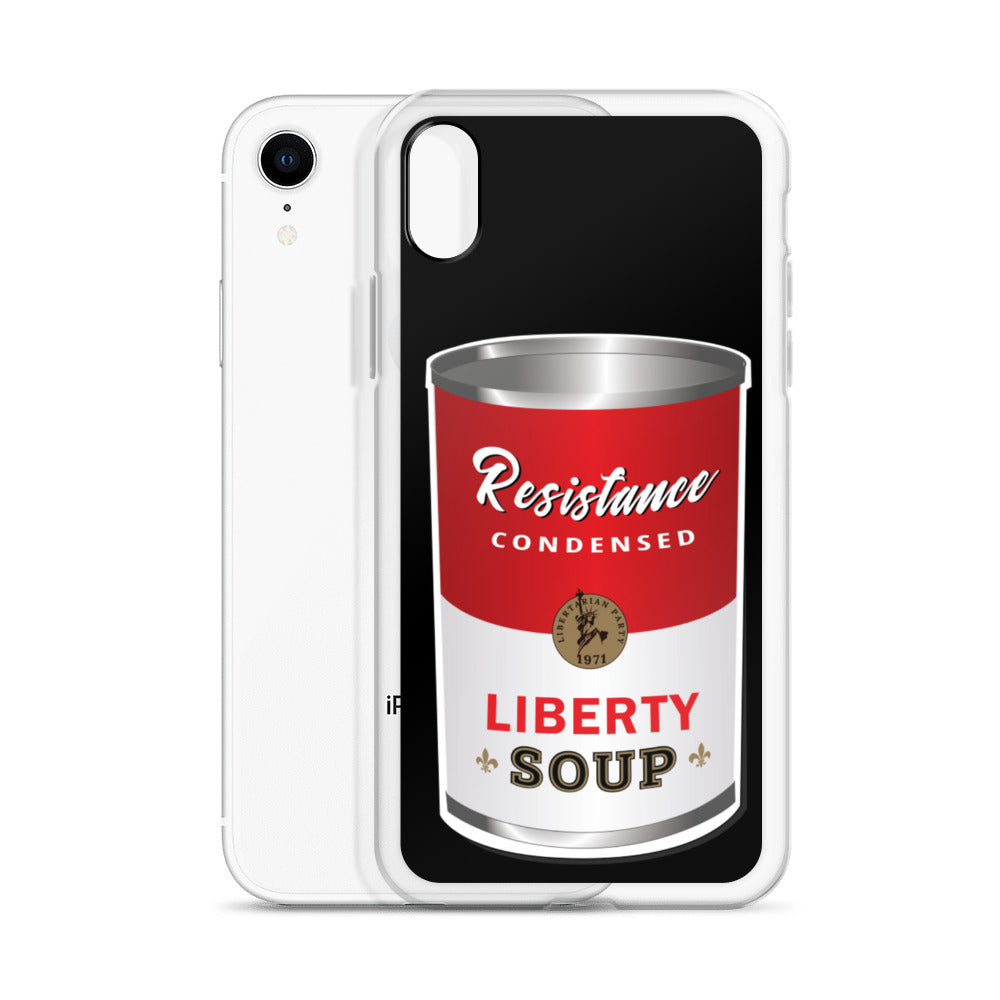 This is Soup for My Family "Resistance" iPhone Case - Proud Libertarian - Pirate Smile