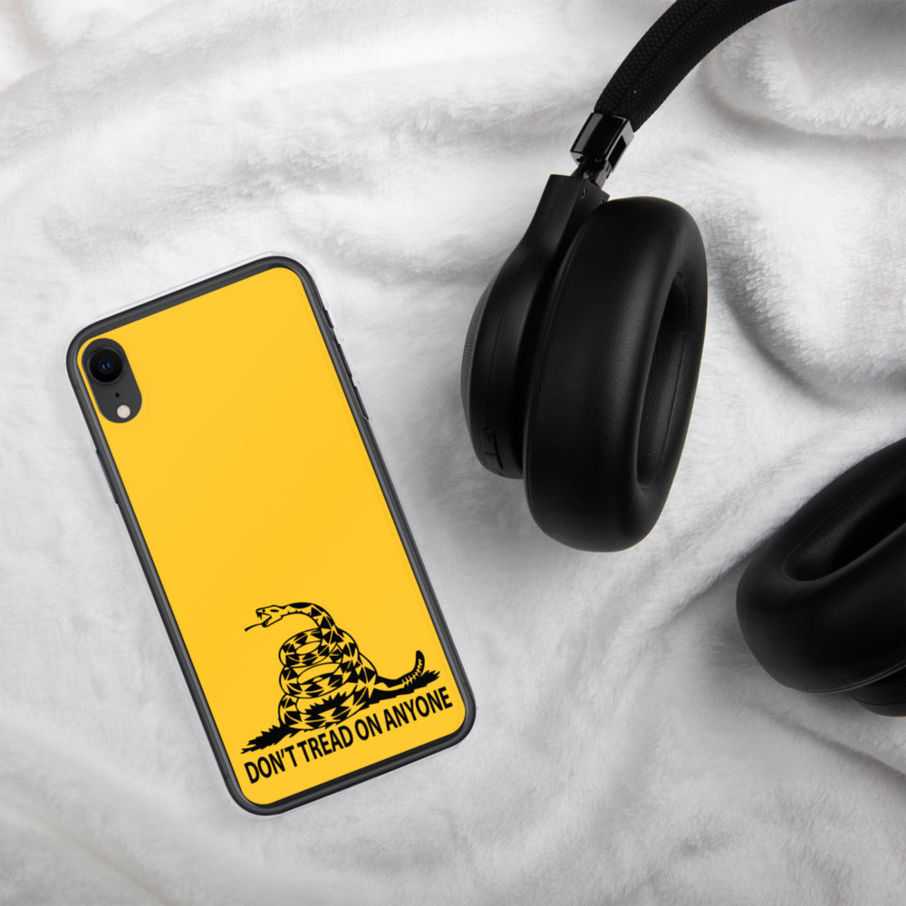 Don't Tread on Anyone iPhone Case - Proud Libertarian - Proud Libertarian