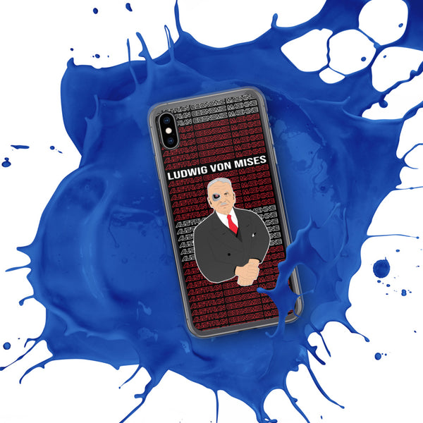 Ludwig von Mises - Austrian Economics Machine iPhone Case - Proud Libertarian - Hunter Wynn Designs