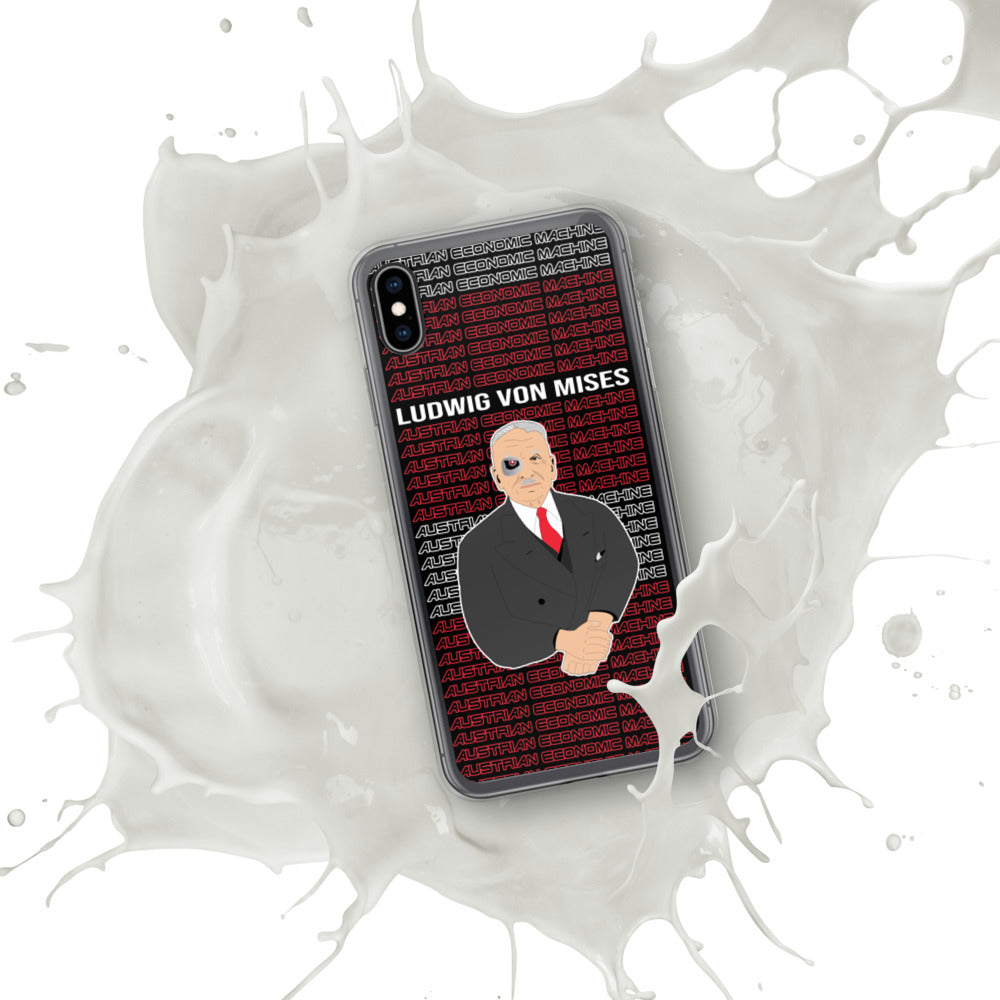 Ludwig von Mises - Austrian Economics Machine iPhone Case - Proud Libertarian - Hunter Wynn Designs