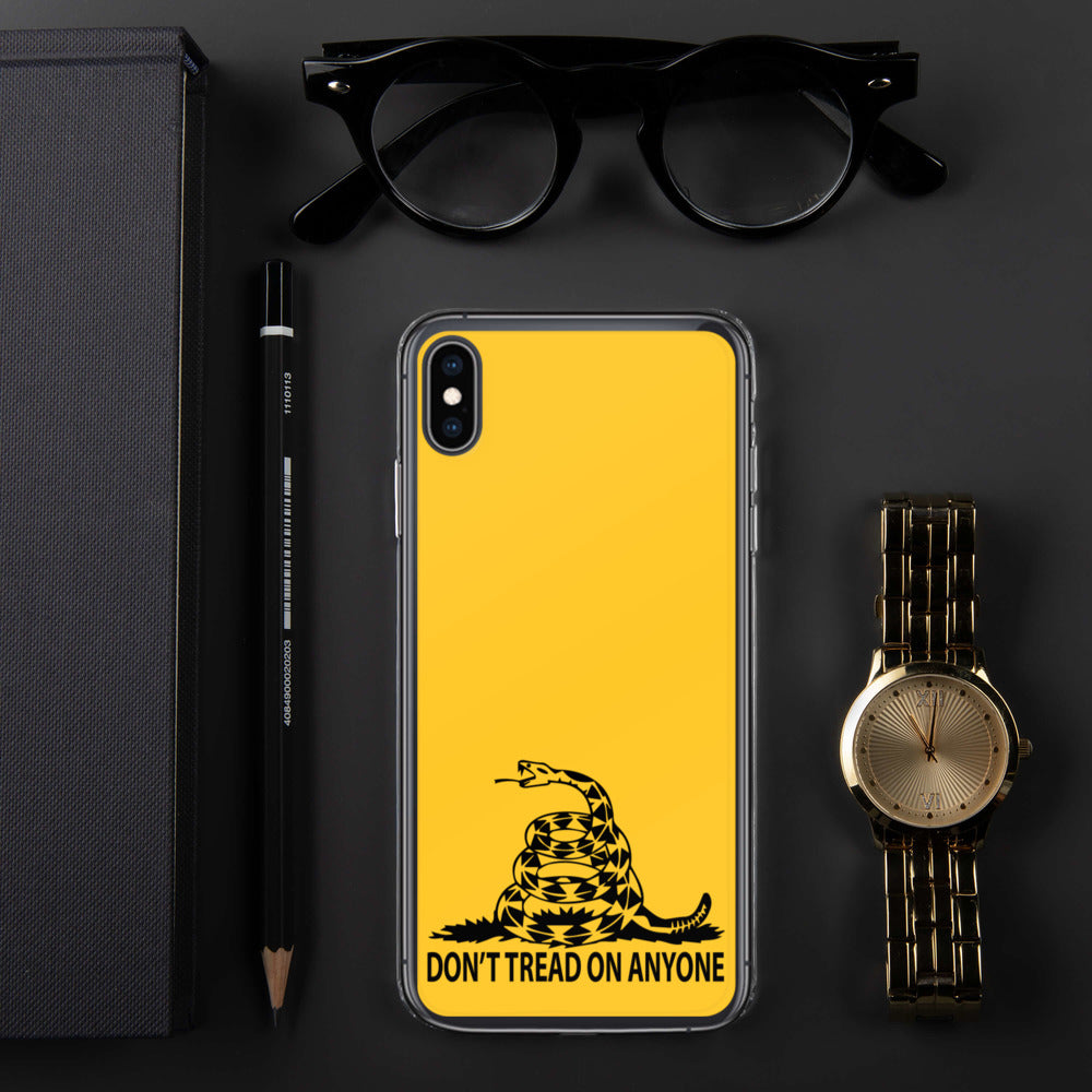 Don't Tread on Anyone iPhone Case - Proud Libertarian - Proud Libertarian