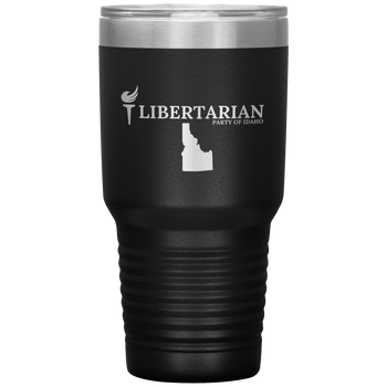 Libertarian Party of Idaho Tumbler 30oz - Proud Libertarian - Libertarian Party of Idaho