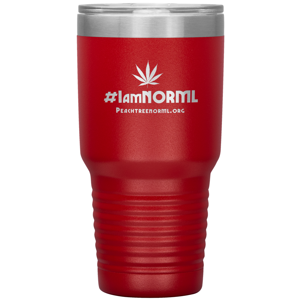 #IAmNORML Tumbler 30z - Proud Libertarian - Peachtree NORML