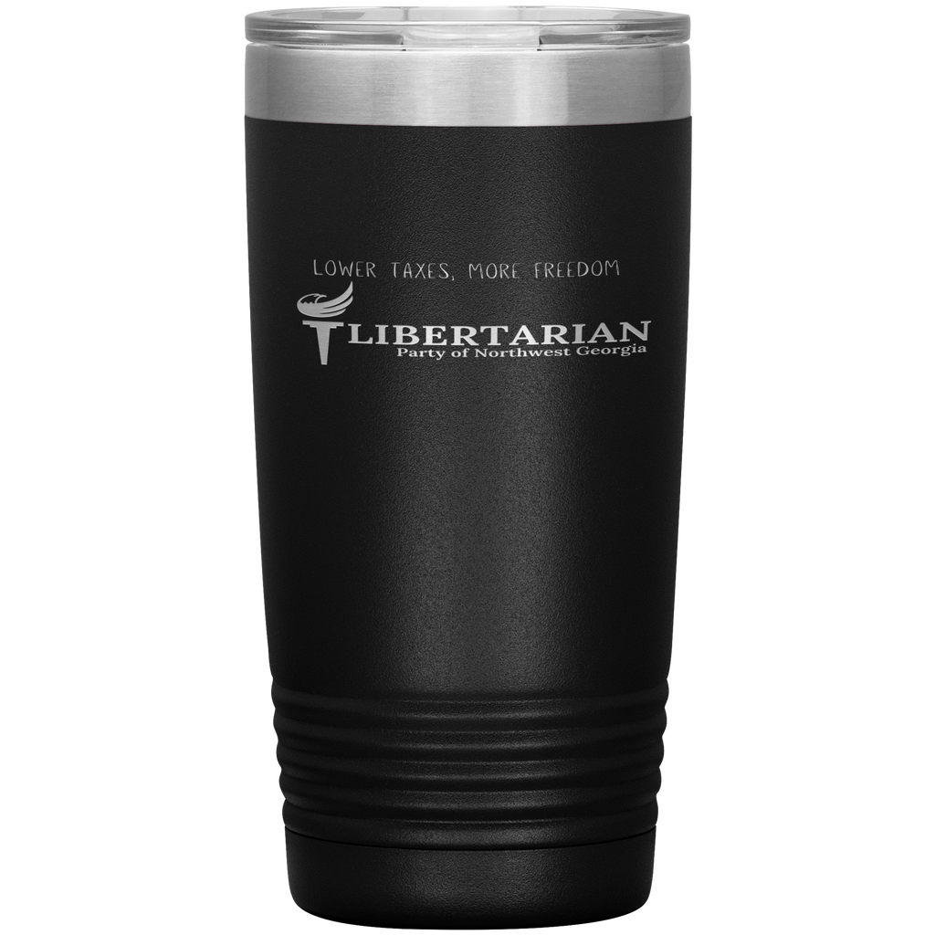 Libertarian Party of Northwest Georgia Tumbler 20oz - Proud Libertarian - Libertarian Party of Georgia