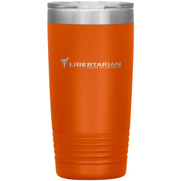 Libertarian Party of Georgia Tumbler 20oz - Proud Libertarian - Libertarian Party of Georgia