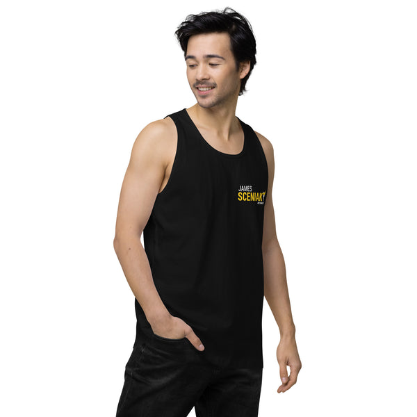 Sceniak for Senate Men’s premium tank top - Proud Libertarian - Sceniak for Senate