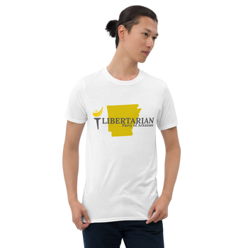 Libertarian Party of Arkansas Short-Sleeve Unisex T-Shirt - Proud Libertarian - Proud Libertarian