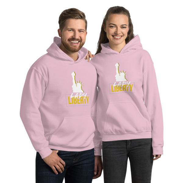 Lady Liberty Unisex Hoodie - Proud Libertarian - Proud Libertarian