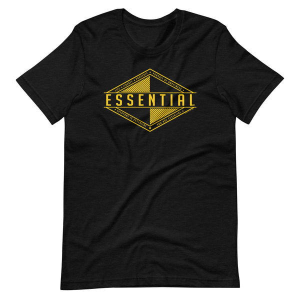 Liberty Is Essential. Short-Sleeve Unisex T-Shirt - Proud Libertarian - Pirate Smile