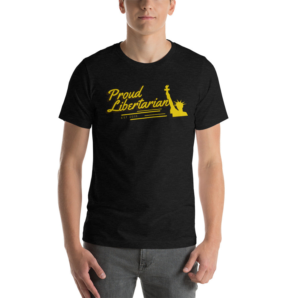 Proud Libertarian Short-Sleeve Unisex T-Shirt - Proud Libertarian - Proud Libertarian