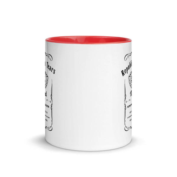 Republican Tears Mug with Color Inside - Proud Libertarian - Proud Libertarian