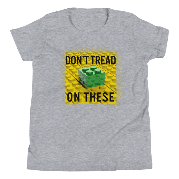 Don't Tread on These Bricks Youth Short Sleeve T-Shirt - Proud Libertarian - Proud Libertarian